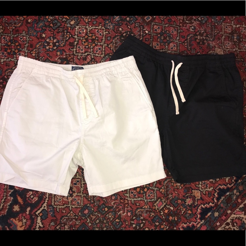 2 JCREW DOCK SHORTS